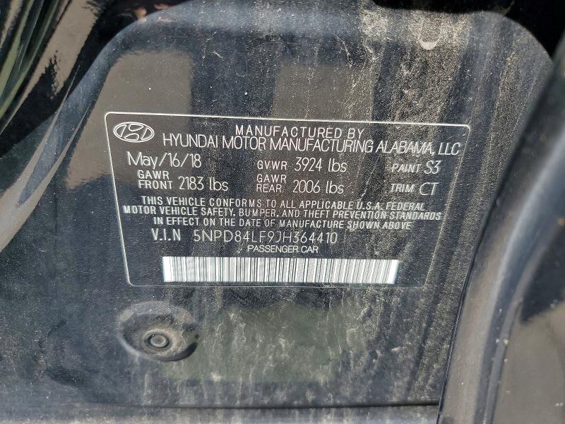 2018 Hyundai Elantra Se 4d Sedan მანქანა იყიდება აუქციონზე, vin: 5NPD84LF9JH364410, აუქციონის ნომერი: 66046666