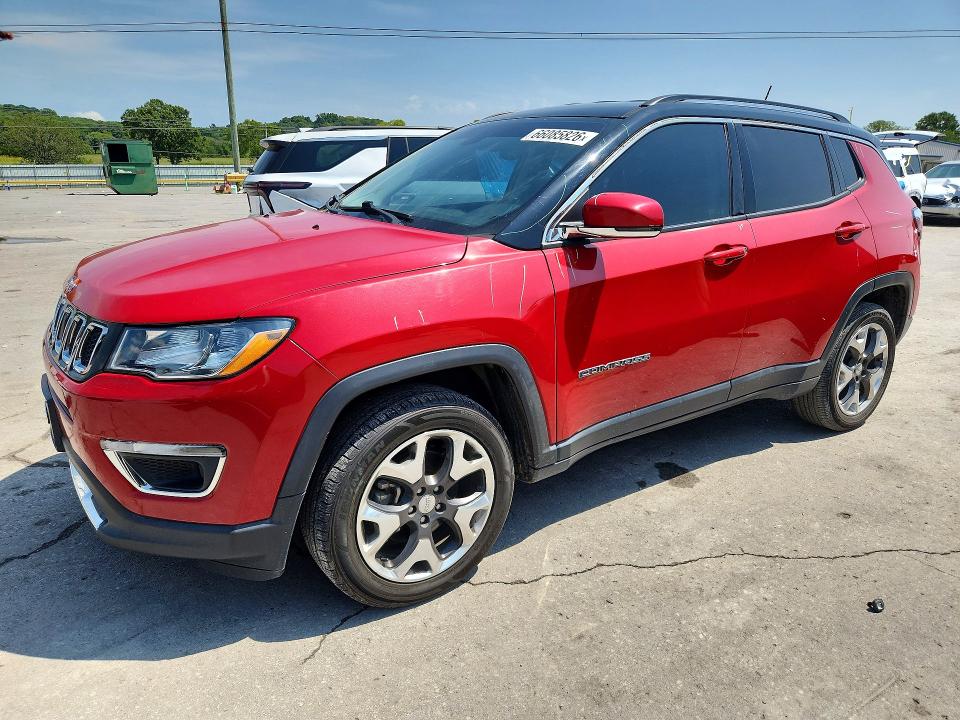 2019 Jeep Compass მანქანა იყიდება აუქციონზე, vin: 3C4NJDCB3KT771601, აუქციონის ნომერი: 66085826