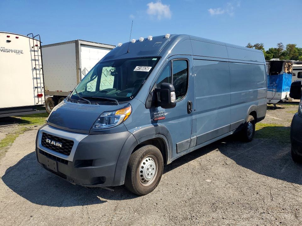 2021 Ram Promaster 3500 მანქანა იყიდება აუქციონზე, vin: 3C6MRVJG3ME536882, აუქციონის ნომერი: 64186636