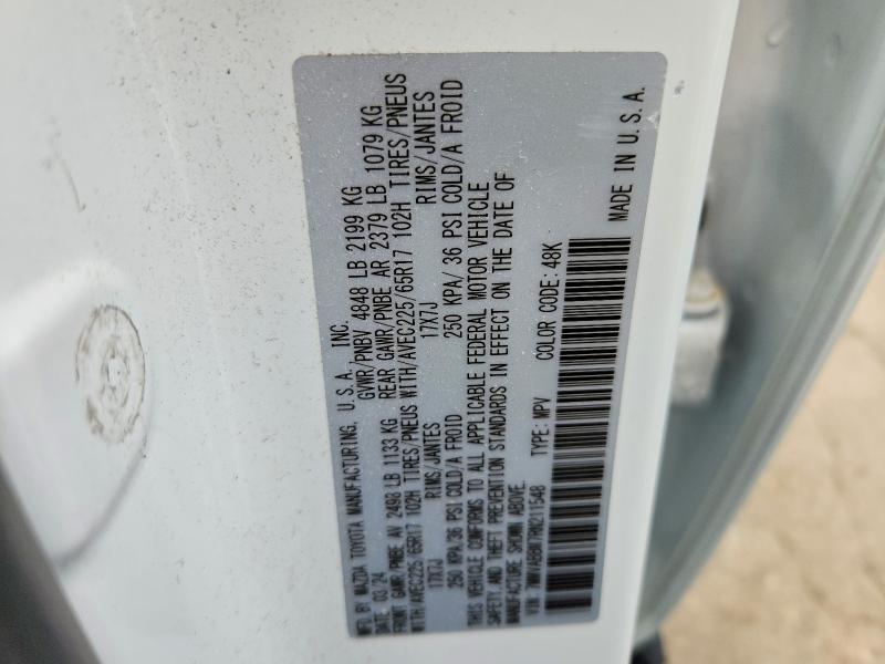 Продажа на аукционе авто 2024 Mazda Cx-50, vin: 7MMVABBM7RN211548, номер лота: 63122216