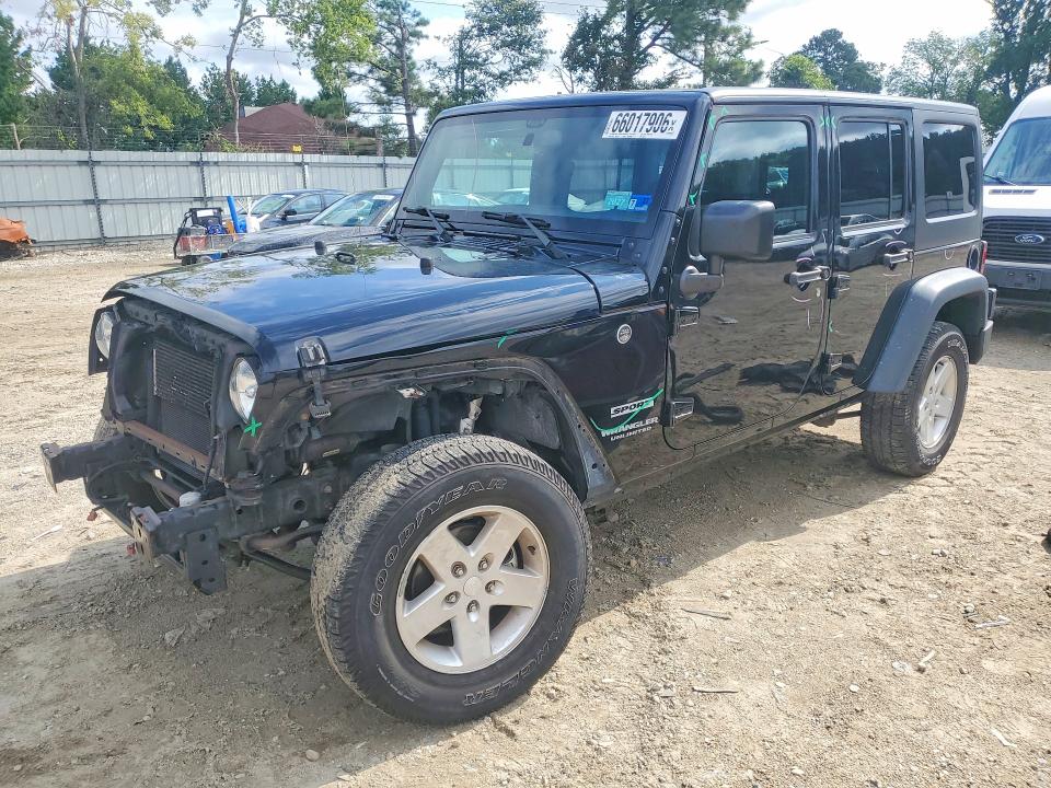 Auction sale of the 2017 Jeep Wrangler Unlimited, vin: 1C4BJWDG8HL539914, lot number: 66017906