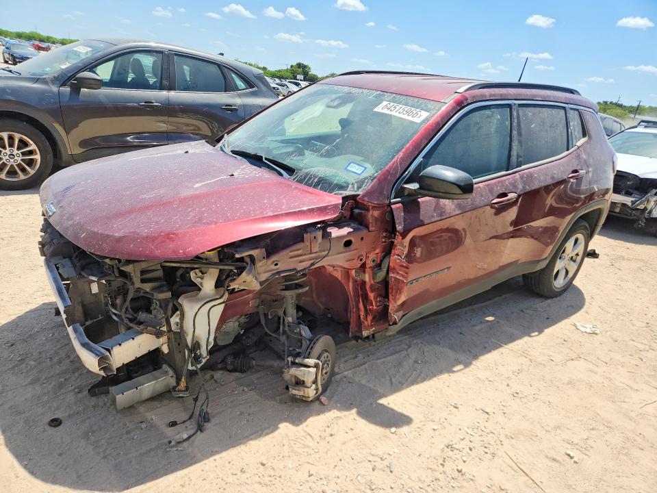 64515966 :رقم المزاد ، 3C4NJDBB3NT142183 vin ، 2022 Jeep Compass مزاد بيع