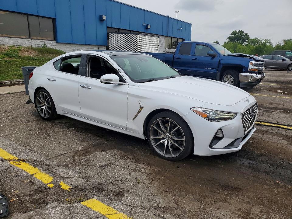 62688406 :رقم المزاد ، KMTG44LA3KU013532 vin ، 2019 Genesis G70 مزاد بيع