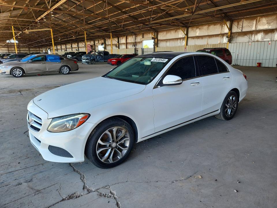 Auction sale of the 2015 Mercedes-benz C, vin: 55SWF4KB3FU082488, lot number: 65438546