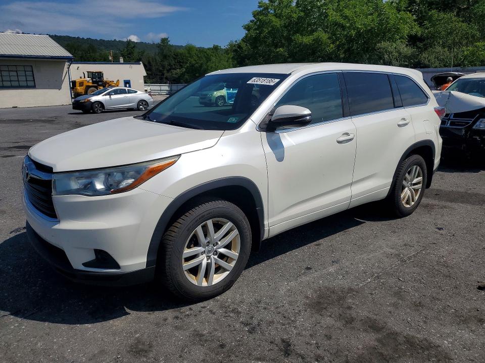 2015 Toyota Highlander მანქანა იყიდება აუქციონზე, vin: 5TDBKRFHXFS073676, აუქციონის ნომერი: 63518186