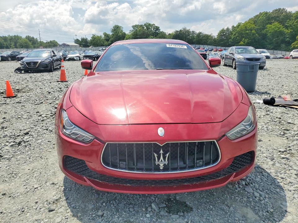 2015 Maserati Ghibli მანქანა იყიდება აუქციონზე, vin: ZAM57RTA0F1143362, აუქციონის ნომერი: 64182936