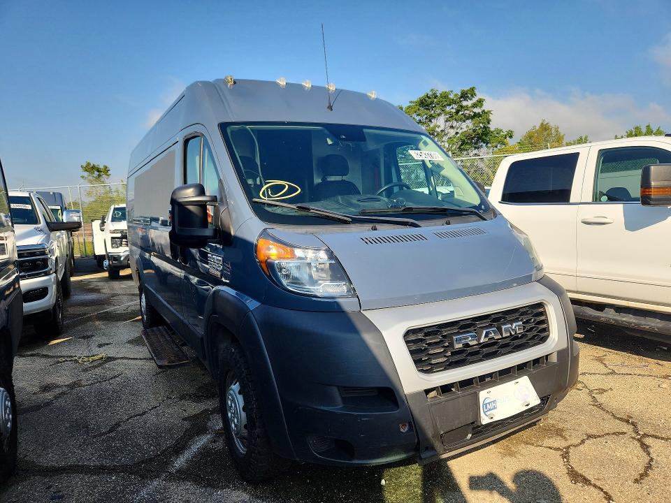 Продажа на аукционе авто 2021 Ram Promaster 3500, vin: 3C6MRVJG9ME535249, номер лота: 62543736