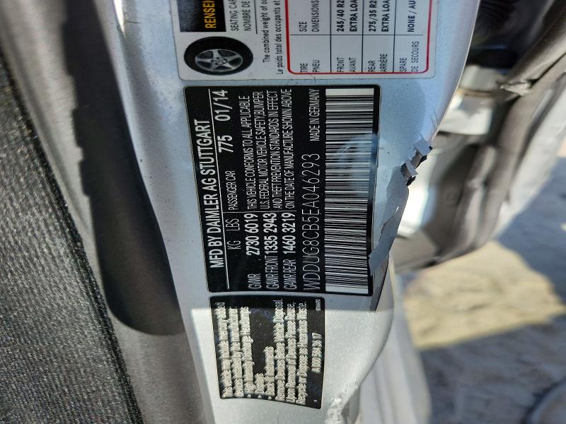 Aukcja sprzedaży 2014 Mercedes-benz S, vin: WDDUG8CB5EA046293, numer aukcji: 63487086