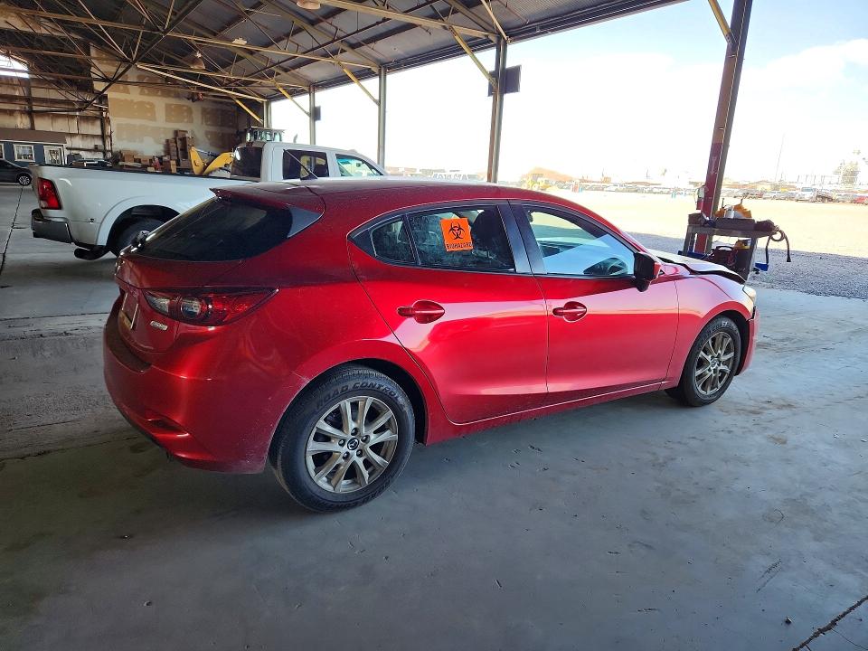 2017 Mazda 3 მანქანა იყიდება აუქციონზე, vin: JM1BN1K77H1127571, აუქციონის ნომერი: 64123276