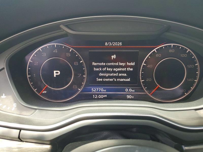 Aukcja sprzedaży 2018 Audi A5, vin: WAUUNAF57JA026759, numer aukcji: 63709096