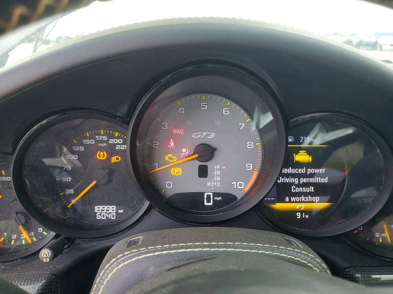Aukcja sprzedaży 2018 Porsche 911, vin: WP0AC2A95JS175760, numer aukcji: 64449936