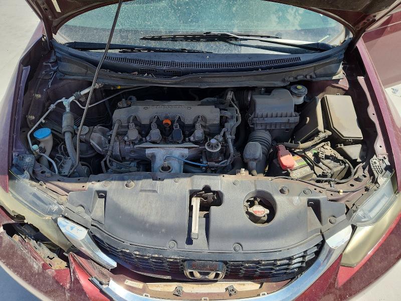 Auction sale of the 2013 Honda Civic, vin: 2HGFB2F86DH541778, lot number: 67206526