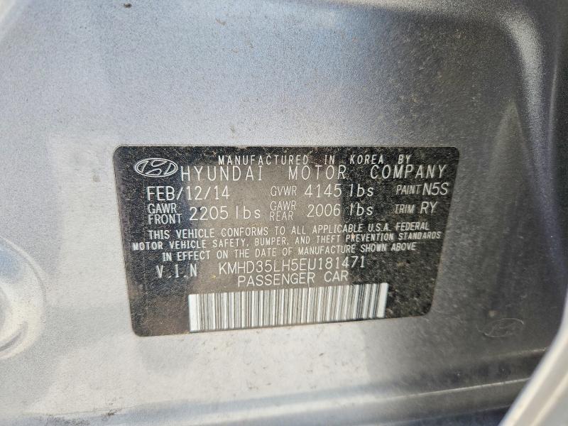 Aukcja sprzedaży 2014 Hyundai Elantra Gt, vin: KMHD35LH5EU181471, numer aukcji: 64035486