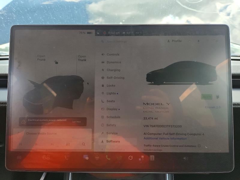 2026 Tesla Model Y მანქანა იყიდება აუქციონზე, vin: 7SAYGDEE3TF373200, აუქციონის ნომერი: 61799886