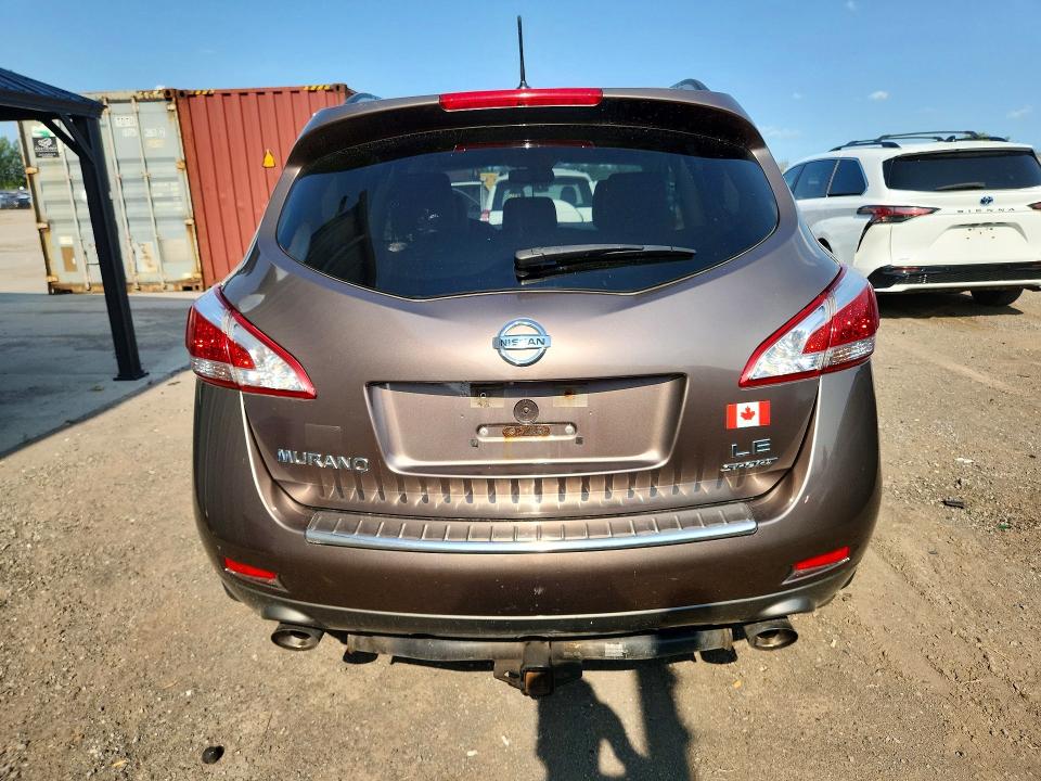 2013 Nissan Murano მანქანა იყიდება აუქციონზე, vin: JN8AZ1MW8DW302478, აუქციონის ნომერი: 64097896