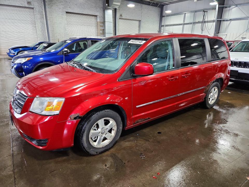2008 Dodge Grand Caravan მანქანა იყიდება აუქციონზე, vin: 1D8HN54P18B100828, აუქციონის ნომერი: 64033146