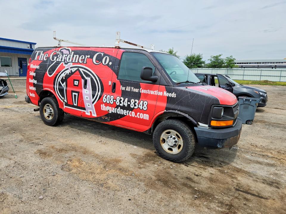 62660116 :رقم المزاد ، 1GCGG25C391113876 vin ، 2009 Chevrolet Express G2500 مزاد بيع