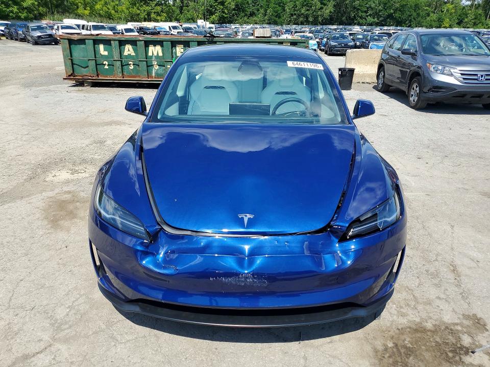 Aukcja sprzedaży 2024 Tesla Model 3, vin: 5YJ3E1ET5RF865259, numer aukcji: 64611196