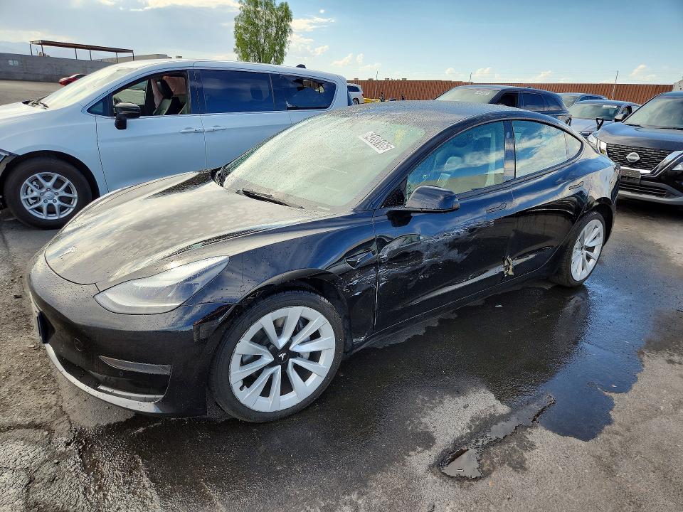 2022 Tesla Model 3 მანქანა იყიდება აუქციონზე, vin: 5YJ3E1EA8NF285674, აუქციონის ნომერი: 64288106