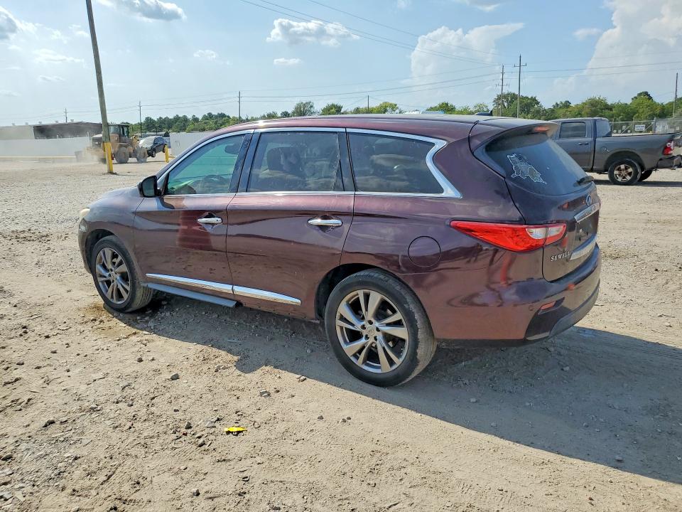 2013 Infiniti Jx35 მანქანა იყიდება აუქციონზე, vin: 5N1AL0MN0DC338015, აუქციონის ნომერი: 67013676