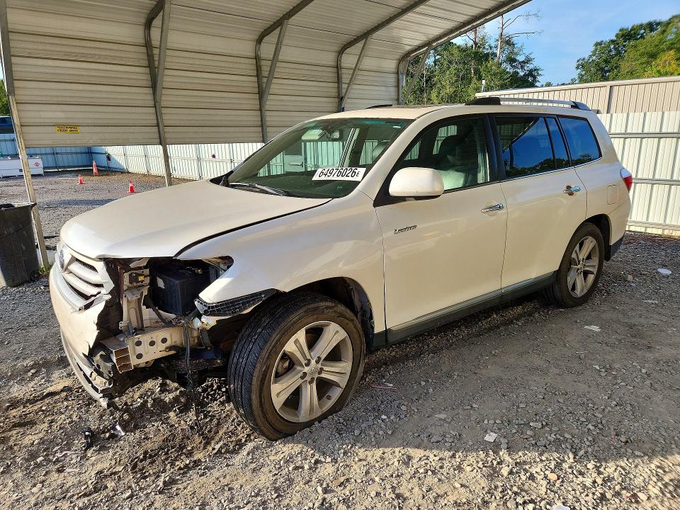 64976026 :رقم المزاد ، 5TDYK3EHXCS084911 vin ، 2012 Toyota Highlander مزاد بيع