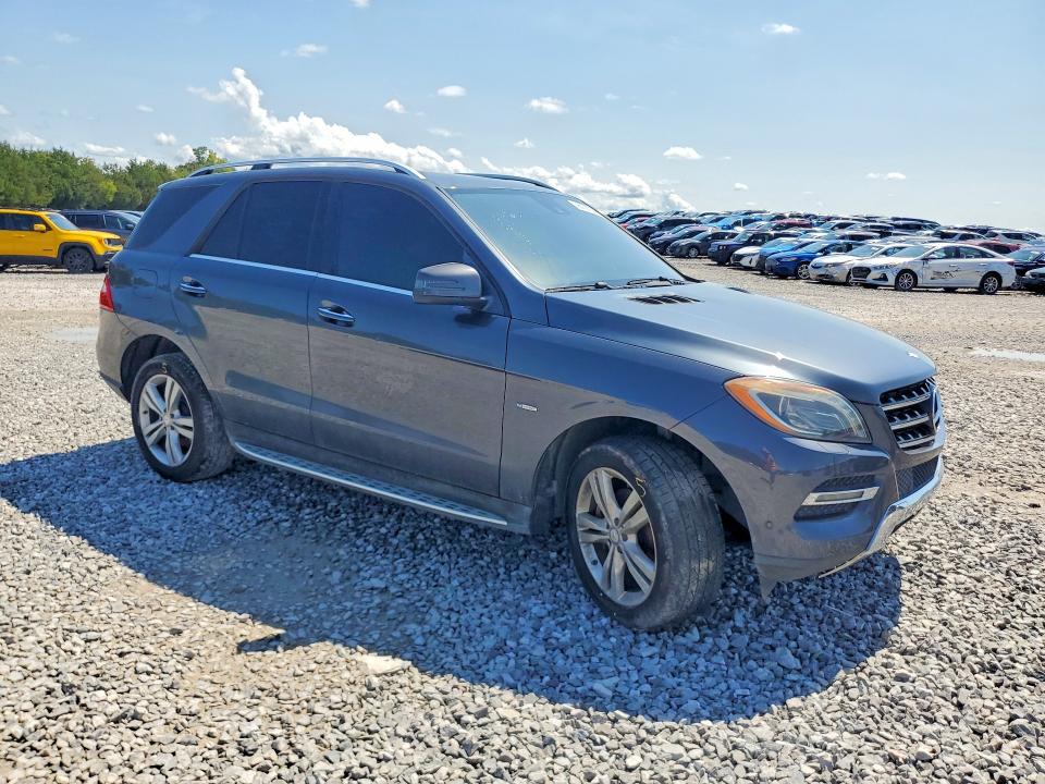2012 Mercedes-benz Ml მანქანა იყიდება აუქციონზე, vin: 4JGDA2EB8CA095390, აუქციონის ნომერი: 66068266
