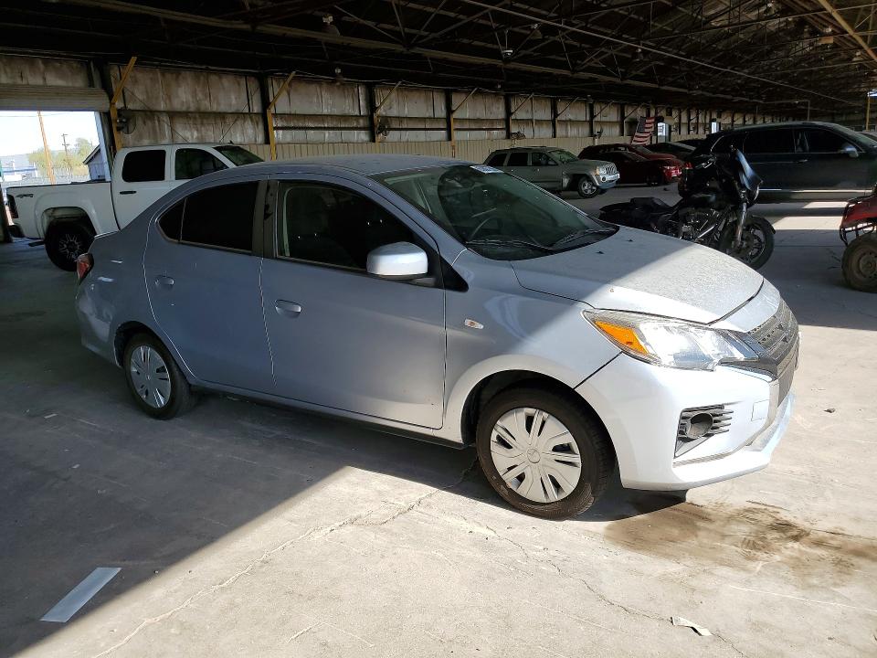 2024 Mitsubishi Mirage მანქანა იყიდება აუქციონზე, vin: ML32FUFJ5RHF13747, აუქციონის ნომერი: 63807206