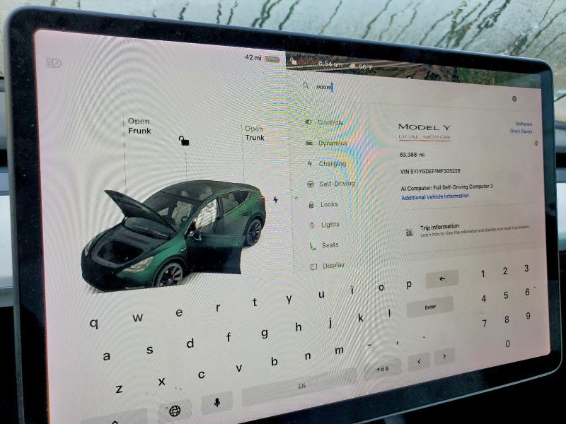Aukcja sprzedaży 2021 Tesla Model Y, vin: 5YJYGDEF1MF305226, numer aukcji: 65734486