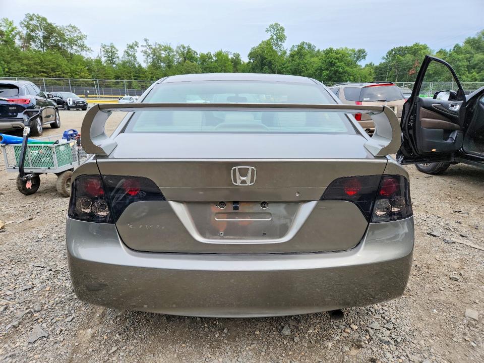 2006 Honda Civic მანქანა იყიდება აუქციონზე, vin: 2HGFA16816H502824, აუქციონის ნომერი: 63476766