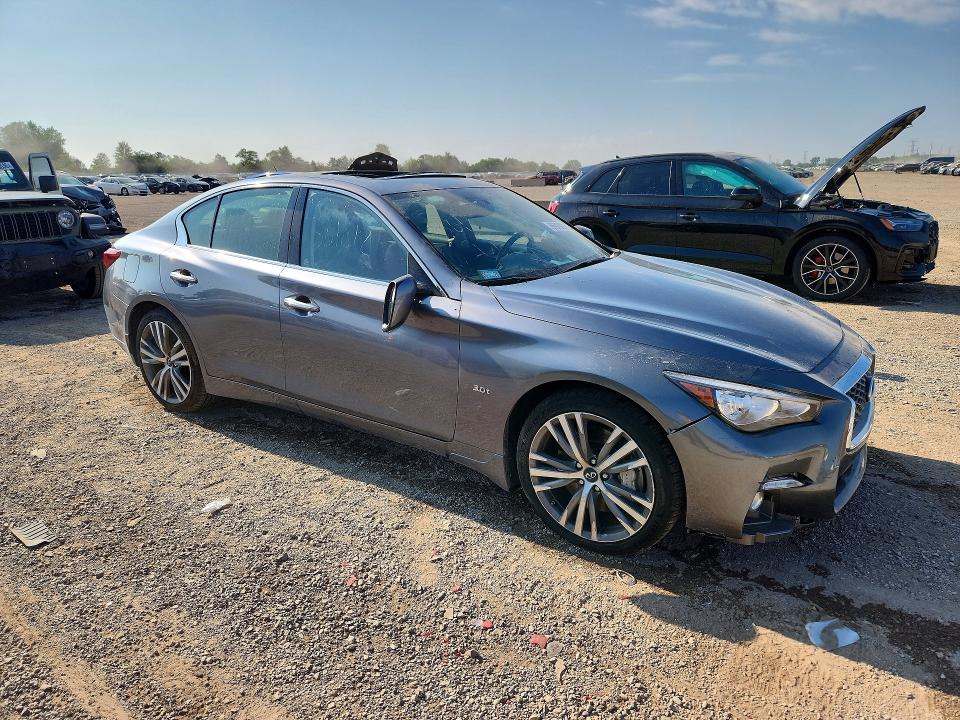 Продажа на аукционе авто 2019 Infiniti Q50, vin: JN1EV7AR2KM555298, номер лота: 66929006