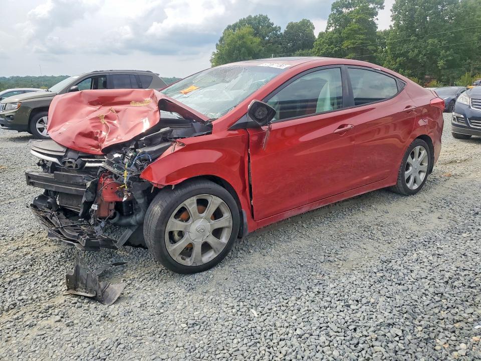 Auction sale of the 2013 Hyundai Elantra, vin: KMHDH4AEXDU668927, lot number: 67067156