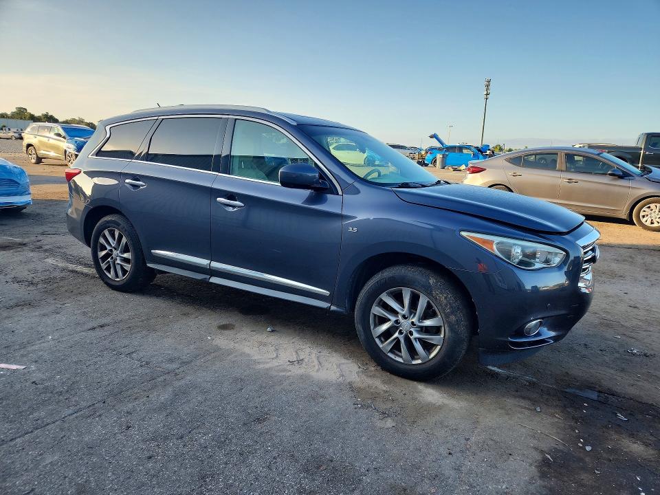 2014 Infiniti Qx60 მანქანა იყიდება აუქციონზე, vin: 5N1AL0MMXEC547061, აუქციონის ნომერი: 64619526