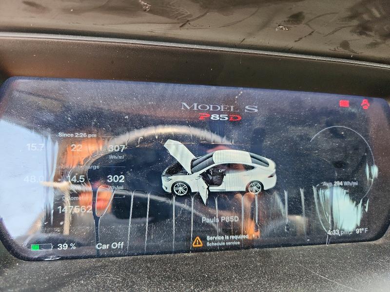 2015 Tesla Model S მანქანა იყიდება აუქციონზე, vin: 5YJSA1H49FF098040, აუქციონის ნომერი: 62629746