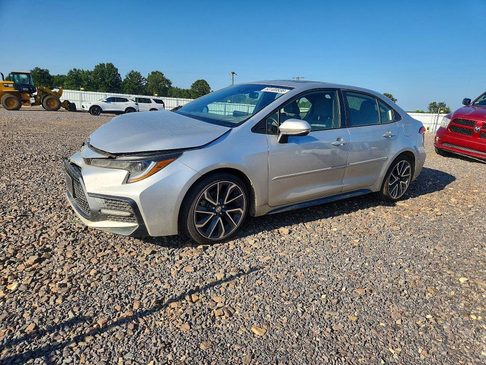 63189936 :رقم المزاد ، JTDP4RCE5LJ037767 vin ، 2020 Toyota Corolla مزاد بيع