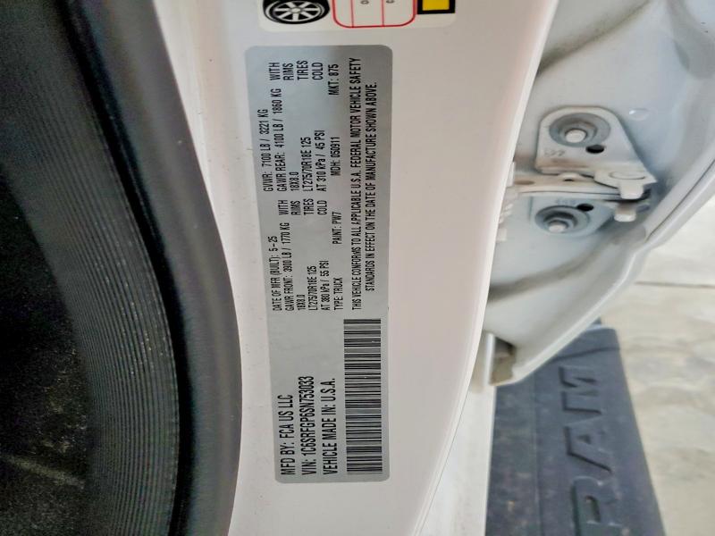 Продажа на аукционе авто 2025 Ram 1500, vin: 1C6SRFGP6SN753033, номер лота: 64890816