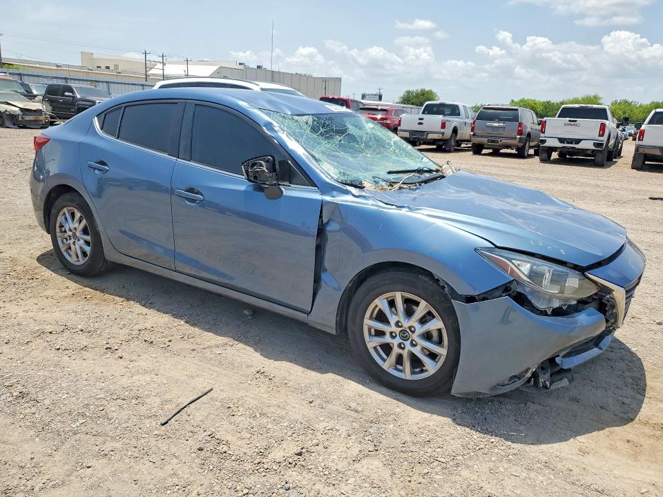 63261426 :رقم المزاد ، 3MZBM1V73FM164029 vin ، 2015 Mazda 3 مزاد بيع