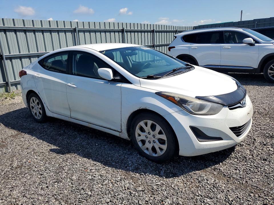 64743776 :رقم المزاد ، 5NPDH4AE3GH726315 vin ، 2016 Hyundai Elantra مزاد بيع