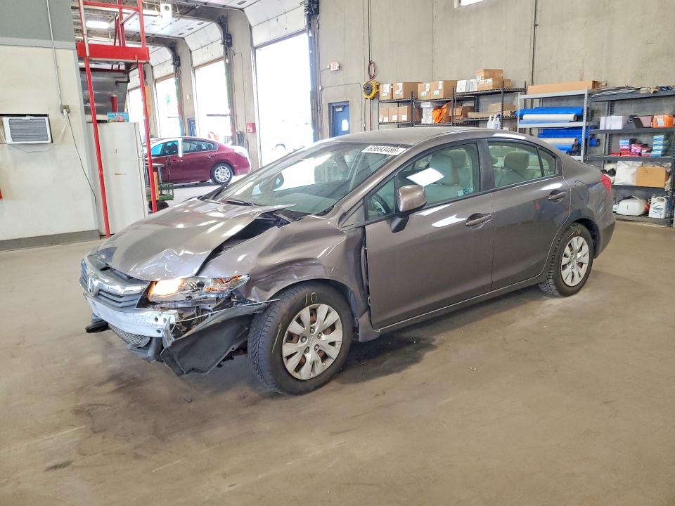 2012 Honda Civic მანქანა იყიდება აუქციონზე, vin: 19XFB2F50CE390886, აუქციონის ნომერი: 63693486
