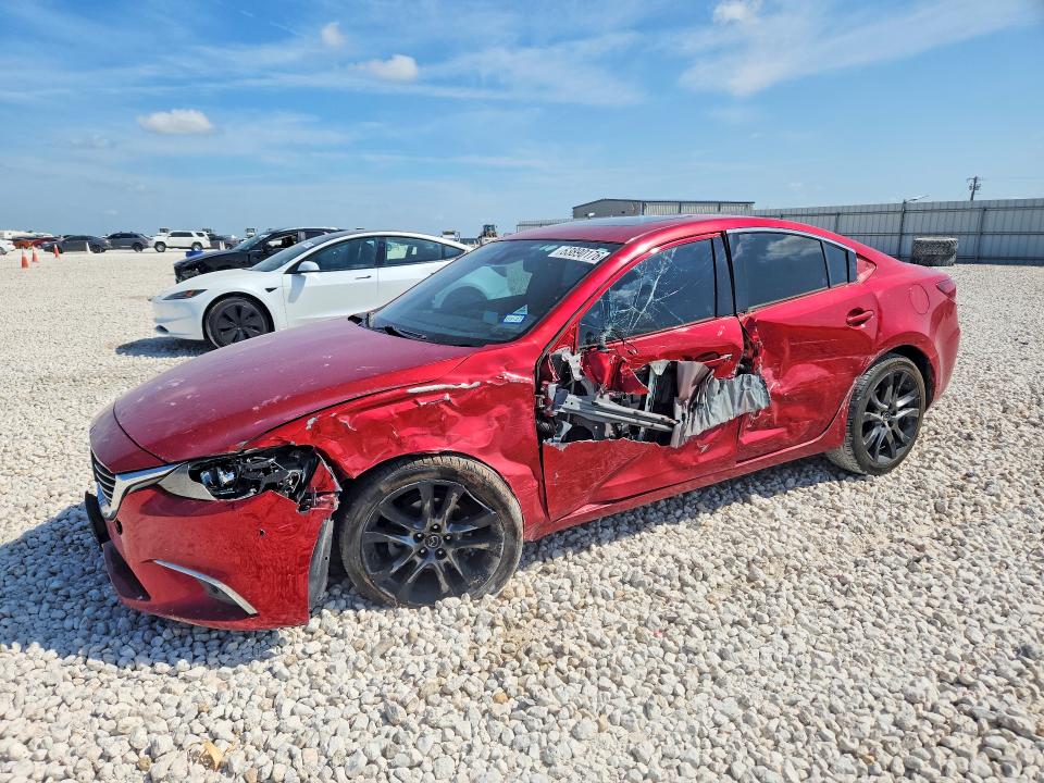 63890176 :رقم المزاد ، JM1GL1X51H1130582 vin ، 2017 Mazda 6 مزاد بيع