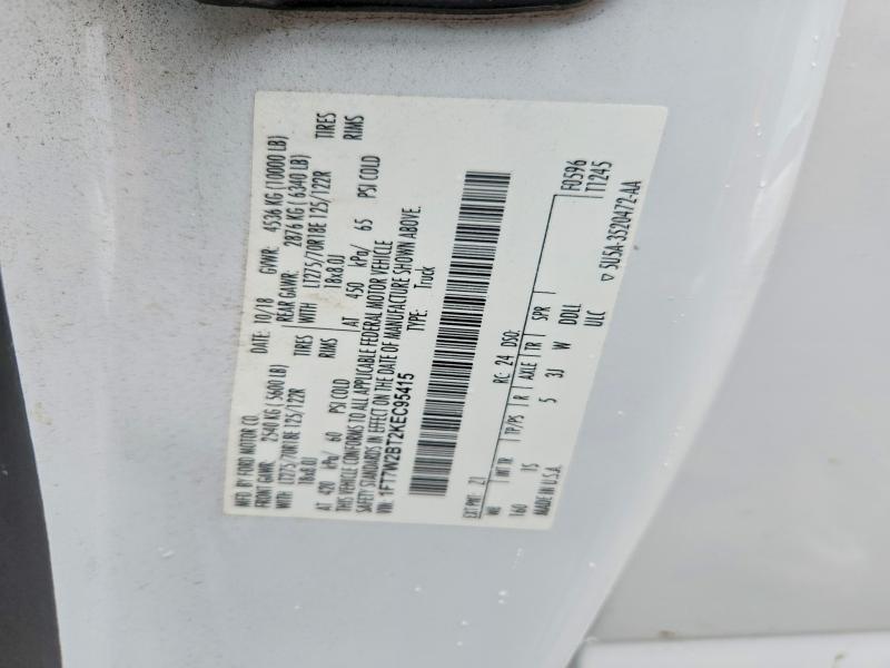 Aukcja sprzedaży 2019 Ford F250, vin: 1FT7W2BT2KEC95415, numer aukcji: 63395956