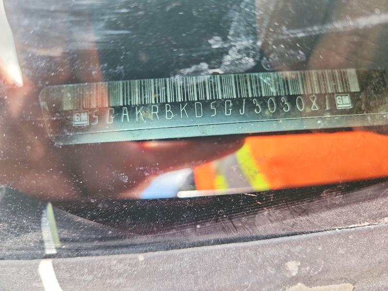 Aukcja sprzedaży 2016 Buick Enclave, vin: 5GAKRBKD5GJ303081, numer aukcji: 64743946