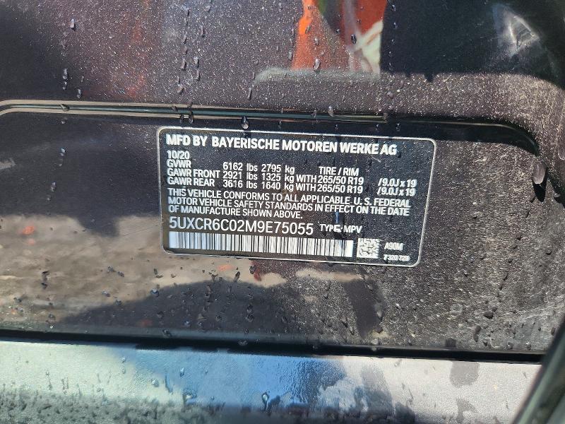 Aukcja sprzedaży 2021 Bmw X5, vin: 5UXCR6C02M9E75055, numer aukcji: 66817886