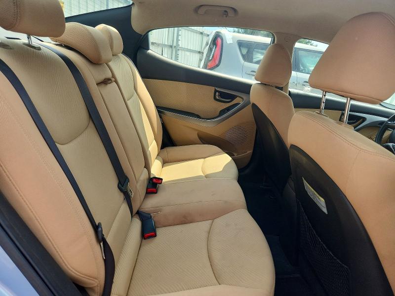 2013 Hyundai Elantra მანქანა იყიდება აუქციონზე, vin: KMHDH4AE3DU801642, აუქციონის ნომერი: 63439216