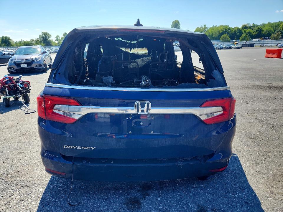 2019 Honda Odyssey მანქანა იყიდება აუქციონზე, vin: 5FNRL6H72KB027532, აუქციონის ნომერი: 63821446