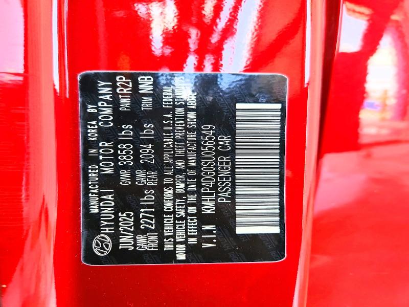 Продажа на аукционе авто 2025 Hyundai Elantra, vin: KMHLP4DG0SU056549, номер лота: 64713526