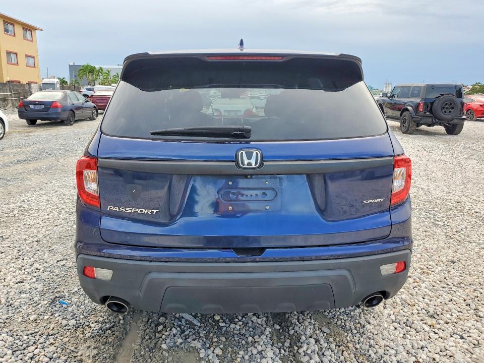 2019 Honda Passport მანქანა იყიდება აუქციონზე, vin: 5FNYF7H2XKB010927, აუქციონის ნომერი: 63259226