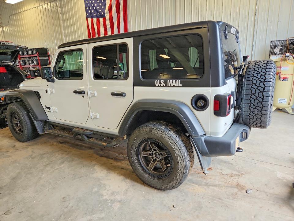 64207786 :رقم المزاد ، 1C4HJXKNXNW172929 vin ، 2022 Jeep Wrangler Unlimited مزاد بيع