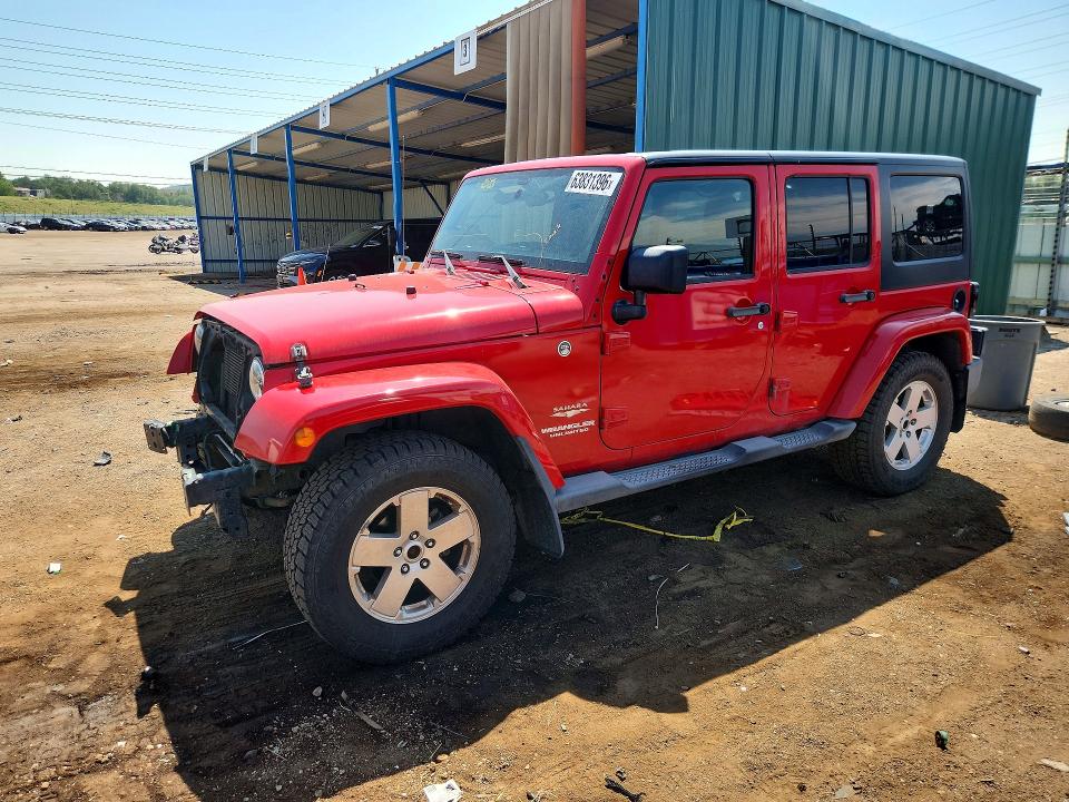 63831396 :رقم المزاد ، 1C4HJWEG7CL148030 vin ، 2012 Jeep Wrangler Unlimited مزاد بيع