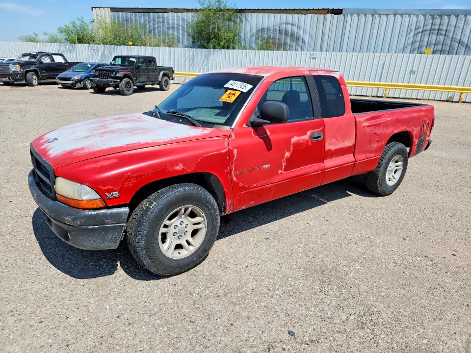 64517986 :رقم المزاد ، 1B7GL22X6YS667408 vin ، 2000 Dodge Dakota مزاد بيع