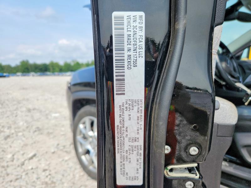 Продажа на аукционе авто 2022 Jeep Compass, vin: 3C4NJDFB7NT177559, номер лота: 65329756